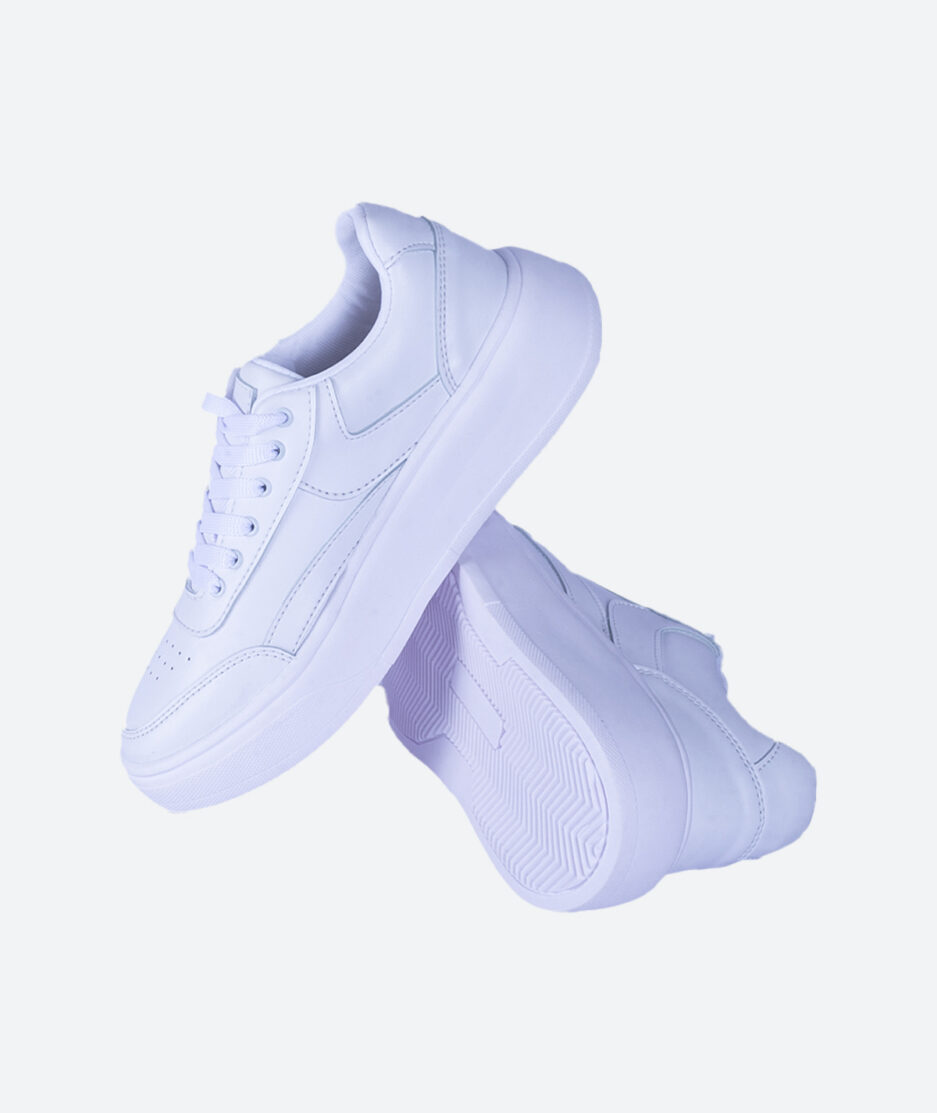 ZAPATO BLANCO FLATFOORM